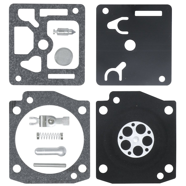 Sunbelt Rebuild Kit, Carburetor 3" x3" x1" A-B1ZMRB36A - main